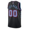 Dres Chicago Bulls Prilagođeni Nike 2025-26 City Edition Crno Swingman